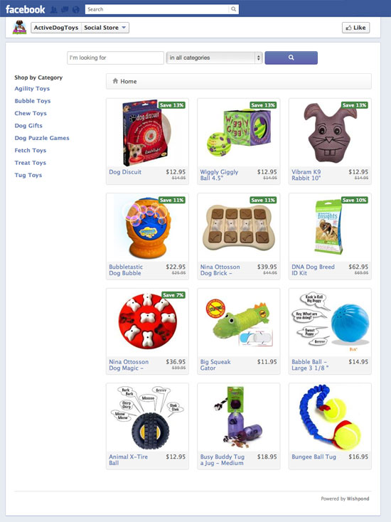 Active Dog Toys Social Store