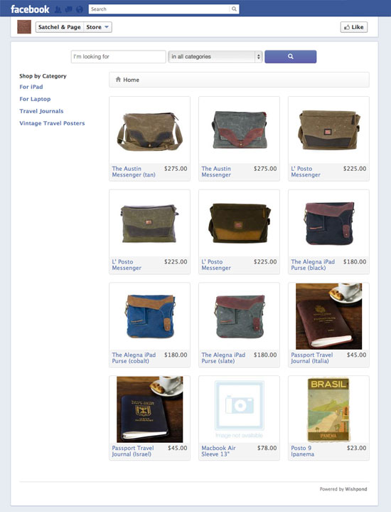 Satchel & Page Social Store 